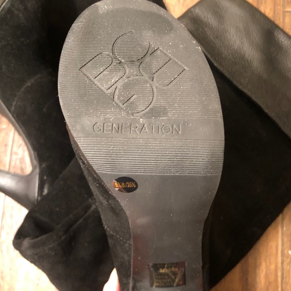 BCBG Black Over-the-Knee high boots size 6 - Picture 5 of 6